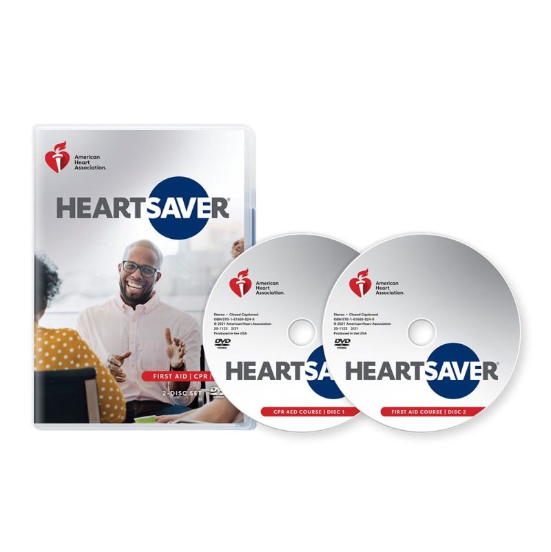 2020 AHA Heartsaver® First Aid CPR AED DVD Set