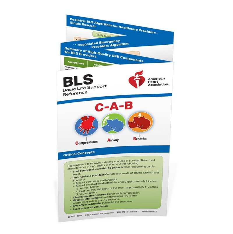 2020 AHA BLS Reference Card