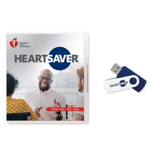 2020 AHA Heartsaver® First Aid CPR AED Course Videos on USB Drive