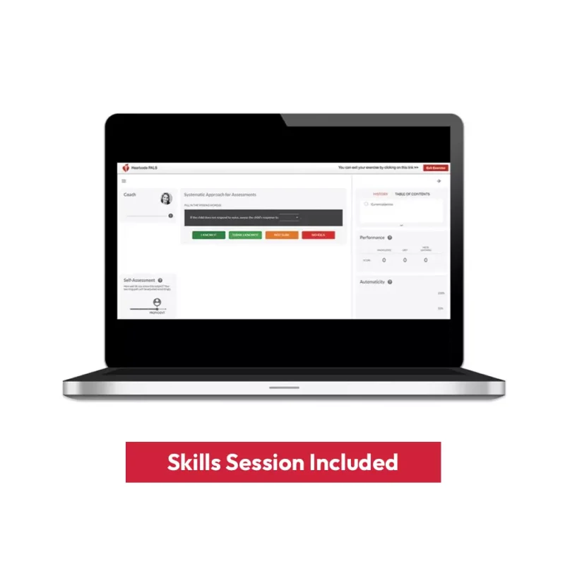 HeartCode® PALS Online with Skills Session