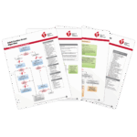 ACLS Emergency Crash Cart Cards (Set of 4)