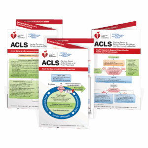 ACLS Reference Cards (Set of 3)