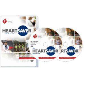 Heartsaver® Pediatric First Aid CPR AED Course DVD Set