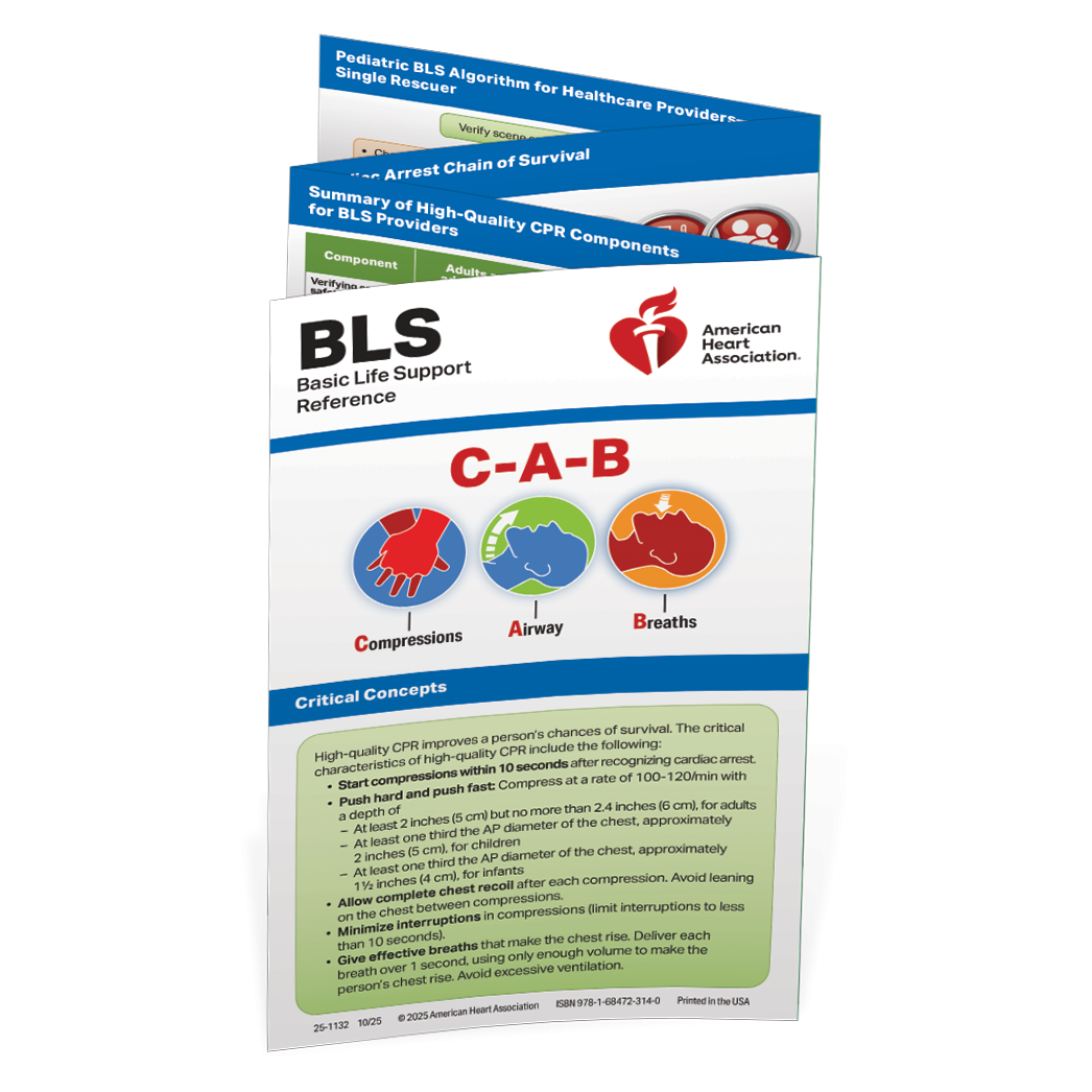 BLS Reference Card