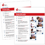 Heartsaver® Child & Infant CPR AED Wallet Card (100-pack)