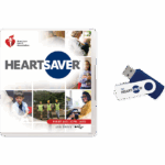 Heartsaver® First Aid CPR AED Course Videos on USB Drive