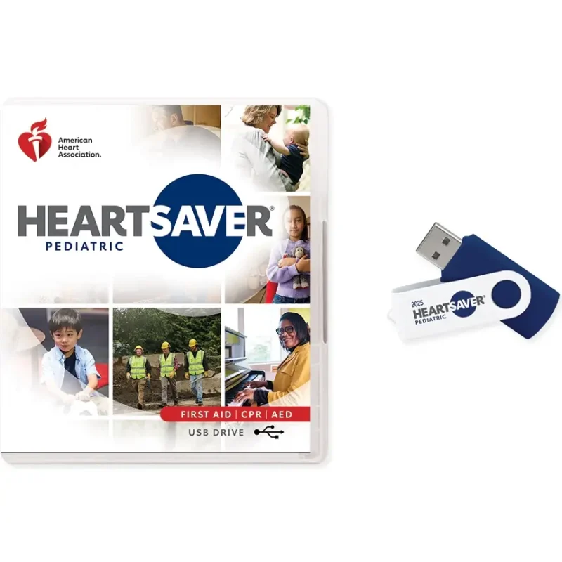 2025 Heartsaver® Pediatric First Aid CPR AED Course Videos on USB Drive ...