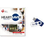 Heartsaver® Pediatric First Aid CPR AED Course Videos on USB Drive