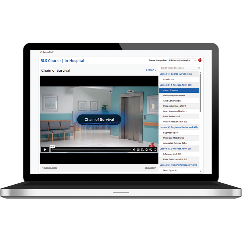 BLS Provider Course Videos: Digital & Streaming