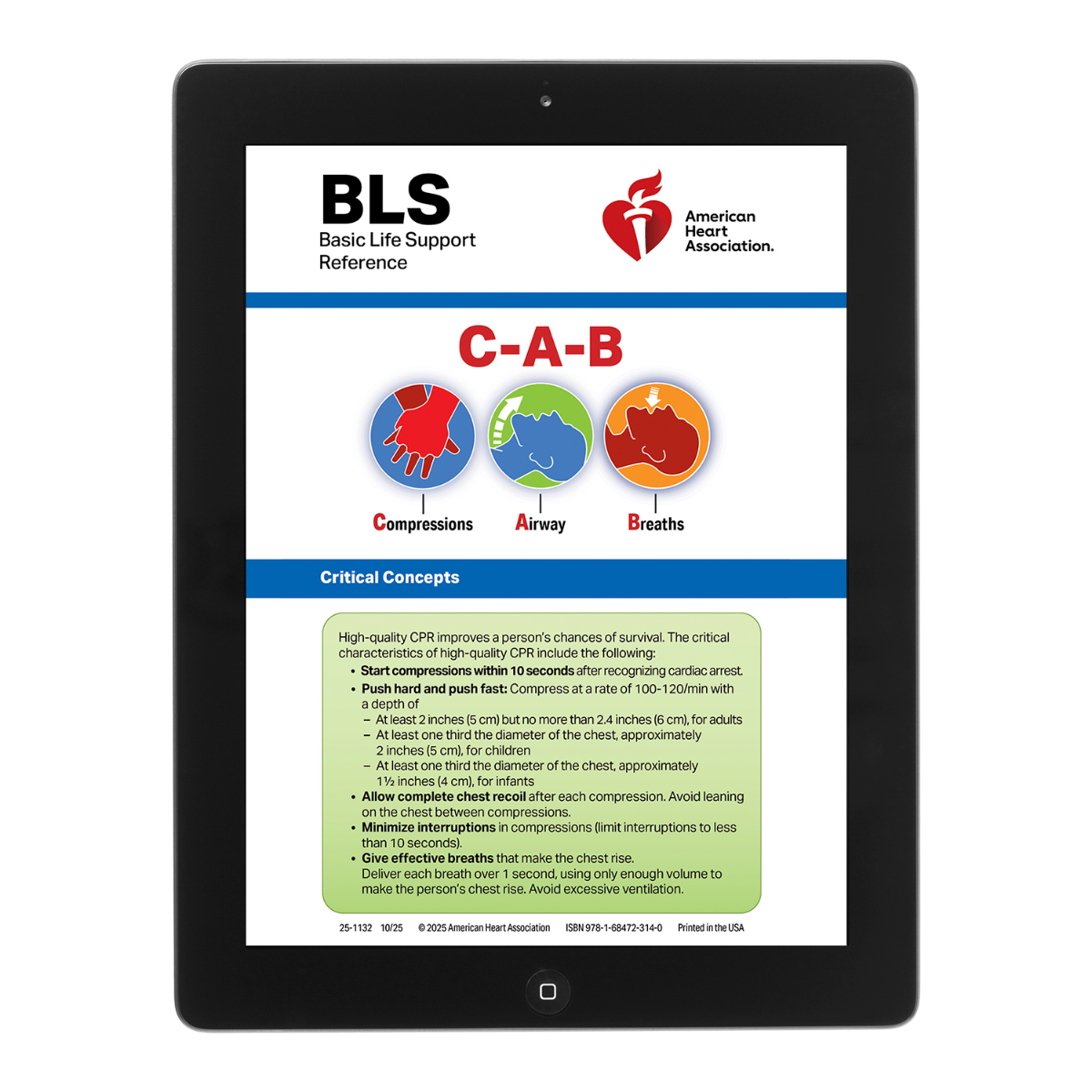 BLS Digital Reference Card