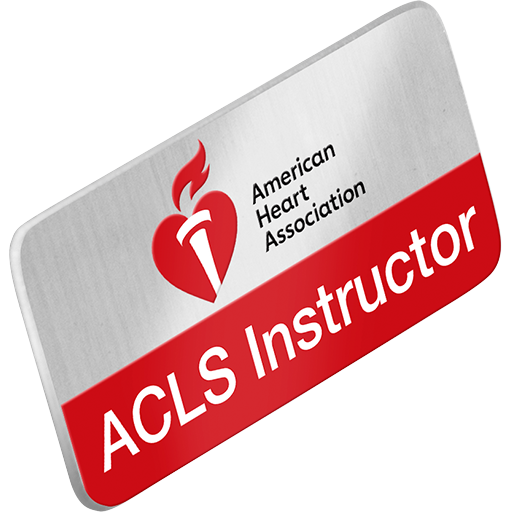 ACLS Instructor Lapel Pin