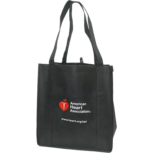 Black Recycled Tote Bag