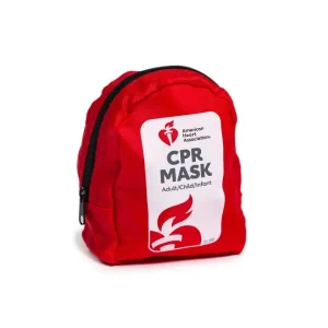 Adult, Child, & Infant CPR Mask in Soft Case